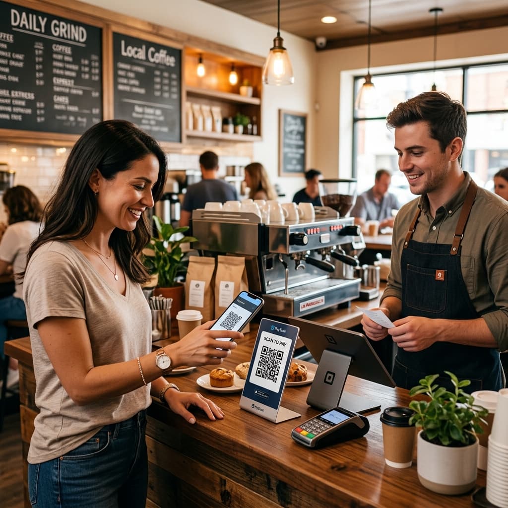 Thanh toán QR Code: Giải pháp chi phí thấp cho cửa hàng nhỏ và vừa